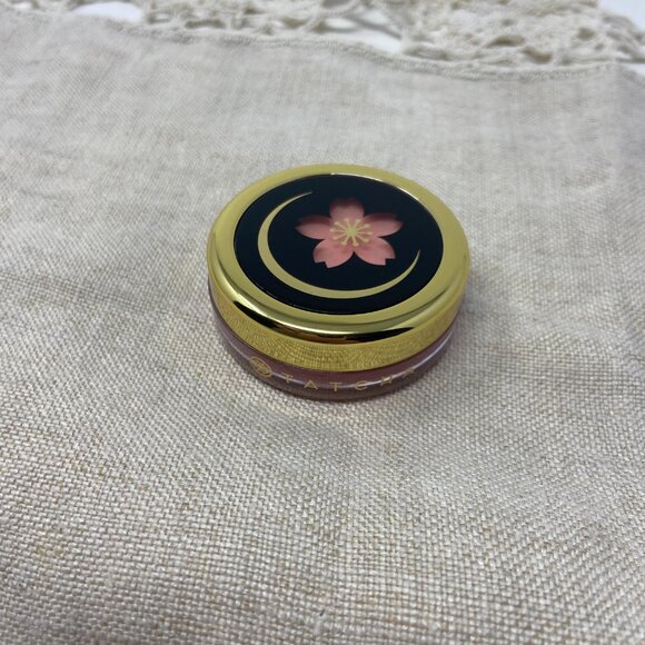 Tatcha RARE Limited Edition Cherry Blossom Camellia Lip Balm 0.2 oz 6.4g NEW - Picture 2 of 4